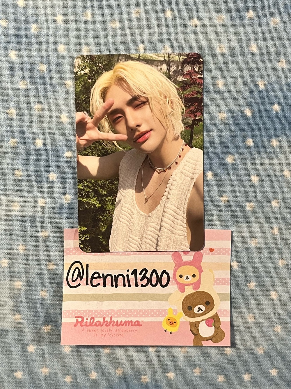 [HYUNJIN] [T-CRUSH VER.] Stray Kids MINI ALBUM-MAXIDENT-Offical Kpop Photocard
